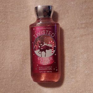 Bath & Body Works Twister Peppermint Aloe + Vitamin E Shower Gel 10 fl oz